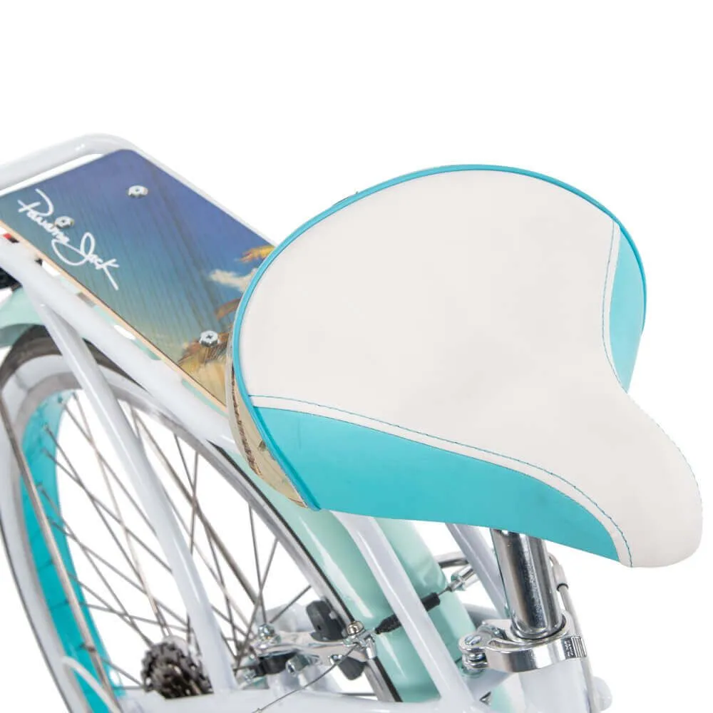 26" Women's Panama Jack Classic Cruiser Bike, Comfort Ride Frame, 6-Speed, White