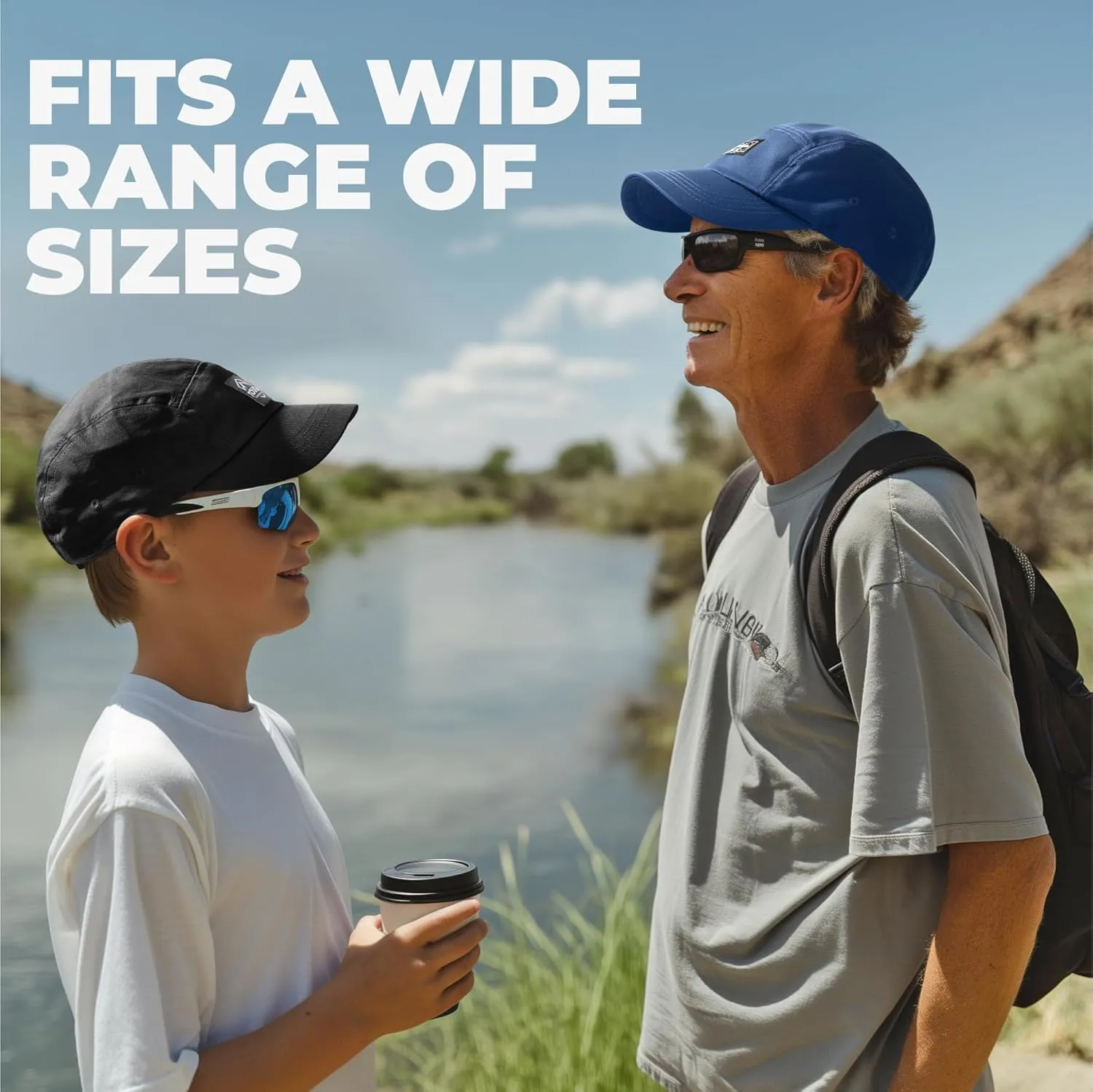 5 Panel Hat for Men - Stylish Baseball Cap, Camp Hat for Women, Casual Trucker Hat & Stylish Running Hat for Sun Protection