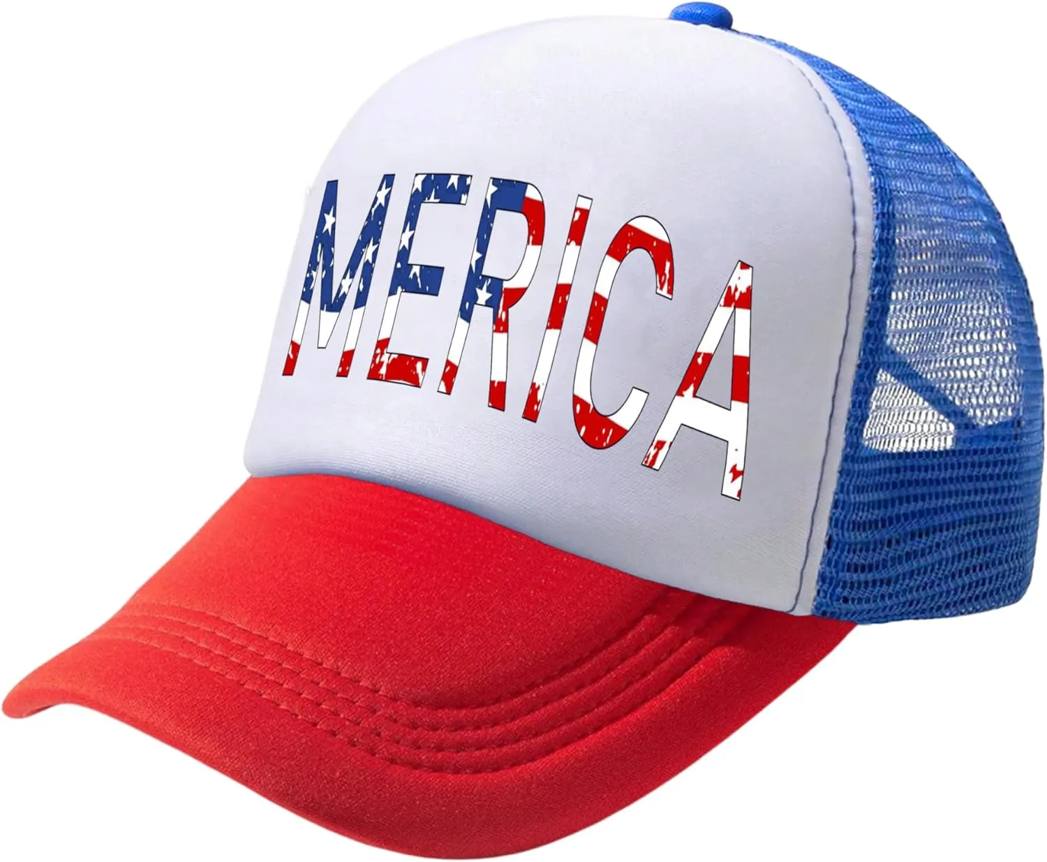 American Flag Hat USA Hat 4th of July Trucker Hats for Women Men Patriotic US Baseball Cap