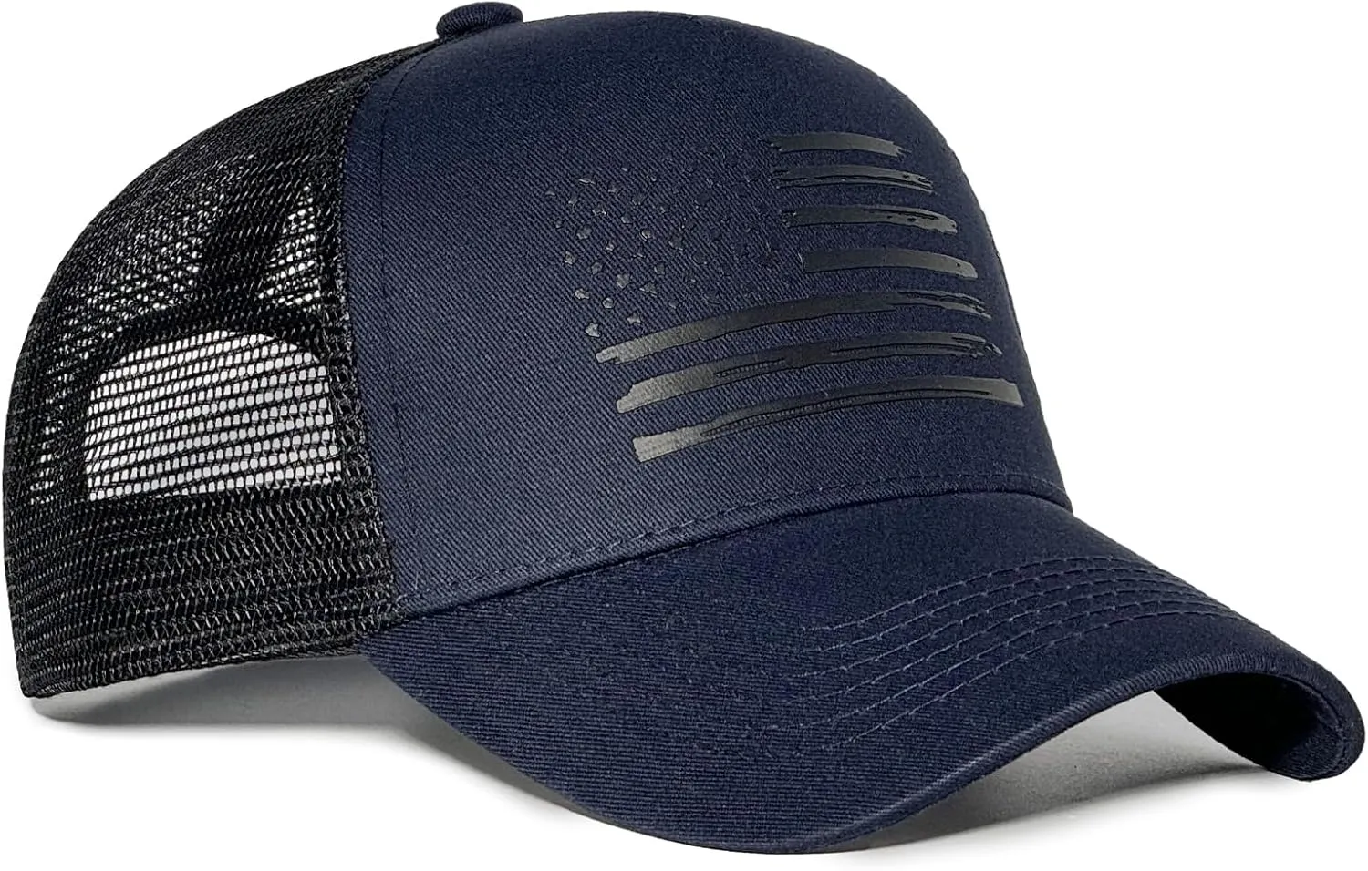 American Flag Trucker Hats, USA hat for Men and Women - Adjustale Baseball Cap, Outdoor Mesh Snap Back - for Daily Use