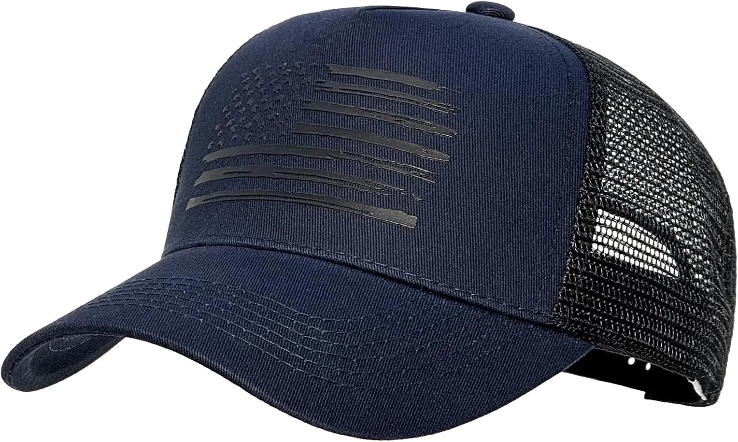 American Flag Trucker Hats, USA hat for Men and Women - Adjustale Baseball Cap, Outdoor Mesh Snap Back - for Daily Use