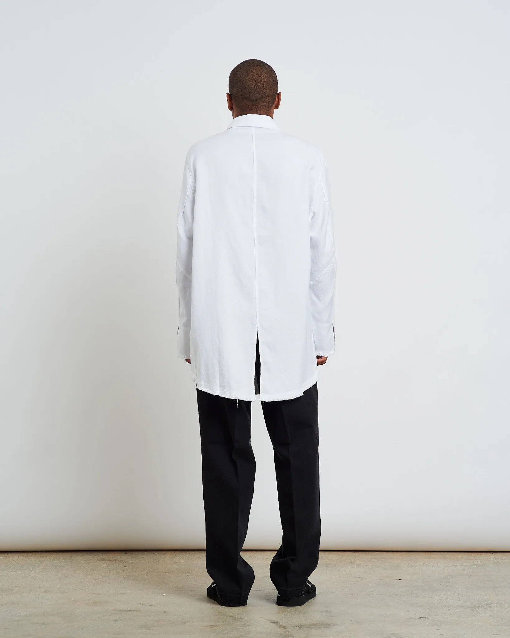 Big Welding Shirt in White