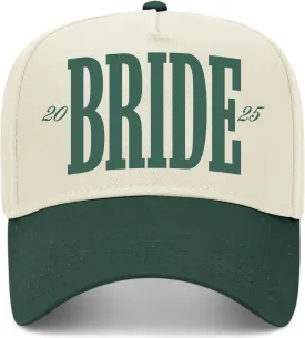 Bride Vintage Trucker Hat | Marriage Wedding Bachelorette | Premium Snapback Baseball Hat for Men & Women