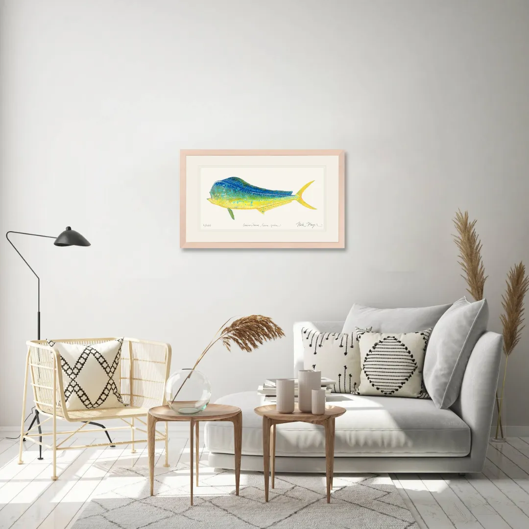Bull Dorado/ Mahi Print - Best Seller