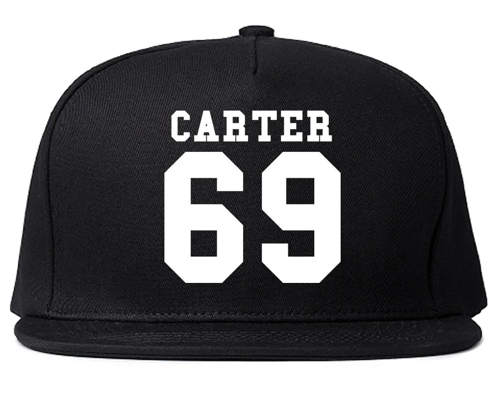 Carter 69 Team Jersey Snapback Hat Cap