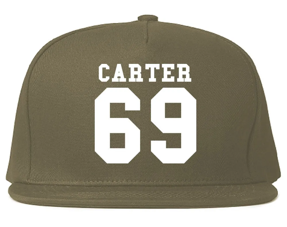 Carter 69 Team Jersey Snapback Hat Cap