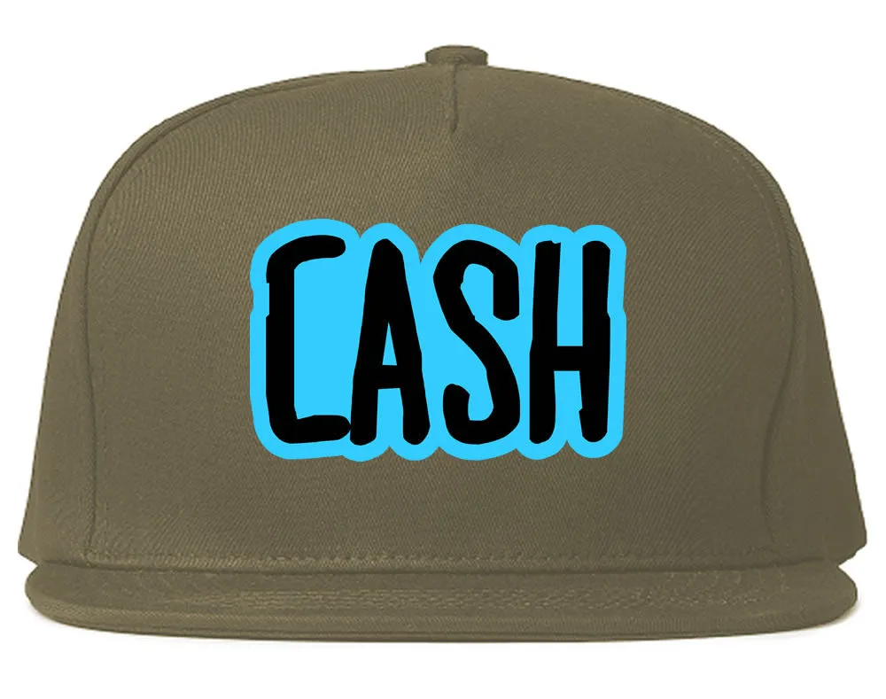 Cash Money Blue Style Snapback Hat
