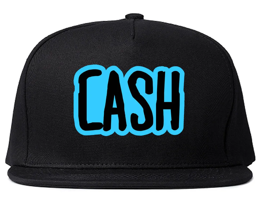Cash Money Blue Style Snapback Hat