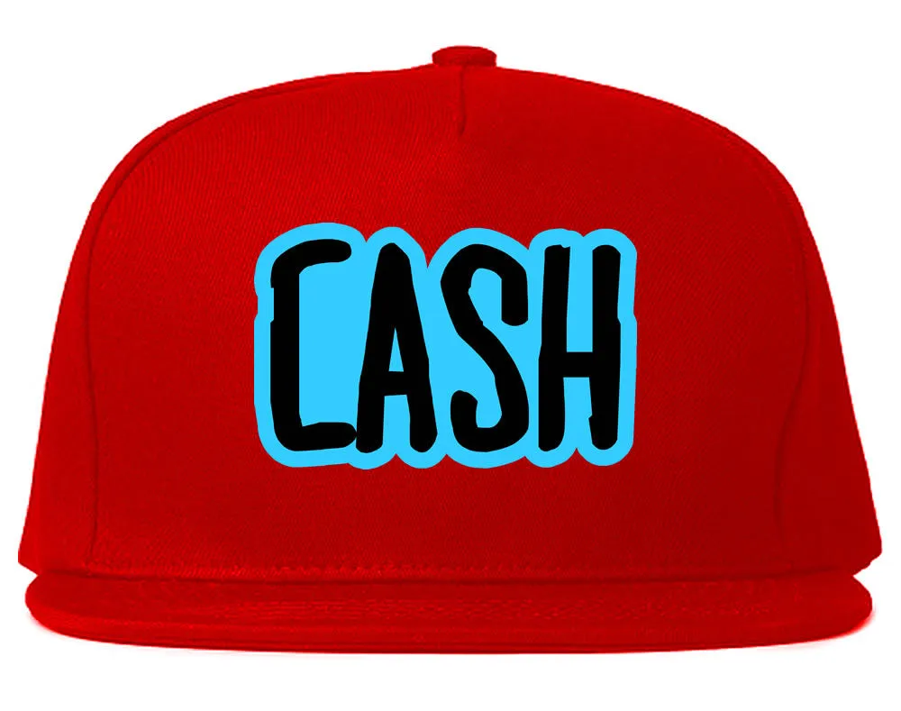 Cash Money Blue Style Snapback Hat