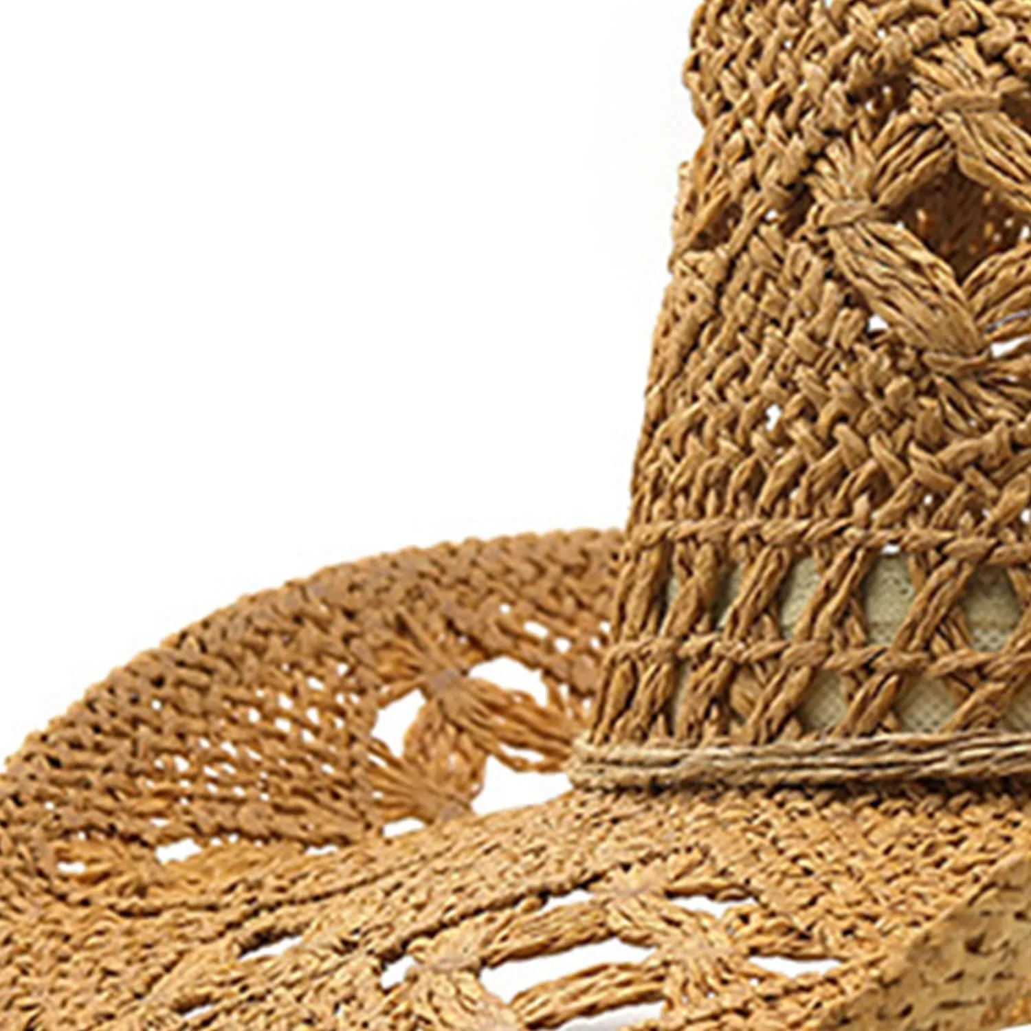 Cowgirl Hat,Straw Cowgirl Hat,Cowgirl Straw Hats for Women,for Beach, Travel and Outdoor,Designed to Fit 22.83 Inch Head