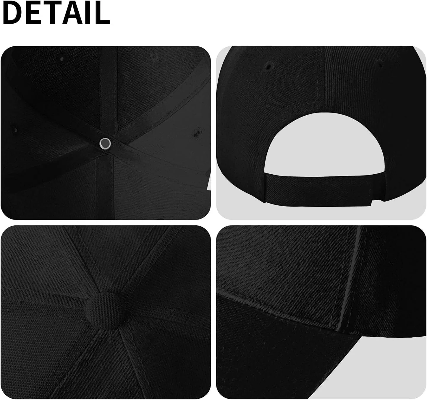 Custom Hat Design Your Own, Personalized Classic Hats for Men Women,Customizable Baseball Cap Dad for Outdoor Adjustable
