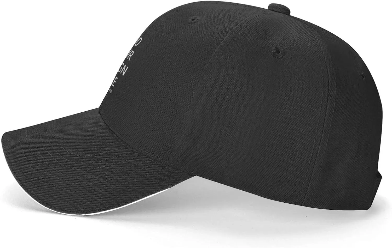 Custom Hat Design Your Own, Personalized Classic Hats for Men Women,Customizable Baseball Cap Dad for Outdoor Adjustable