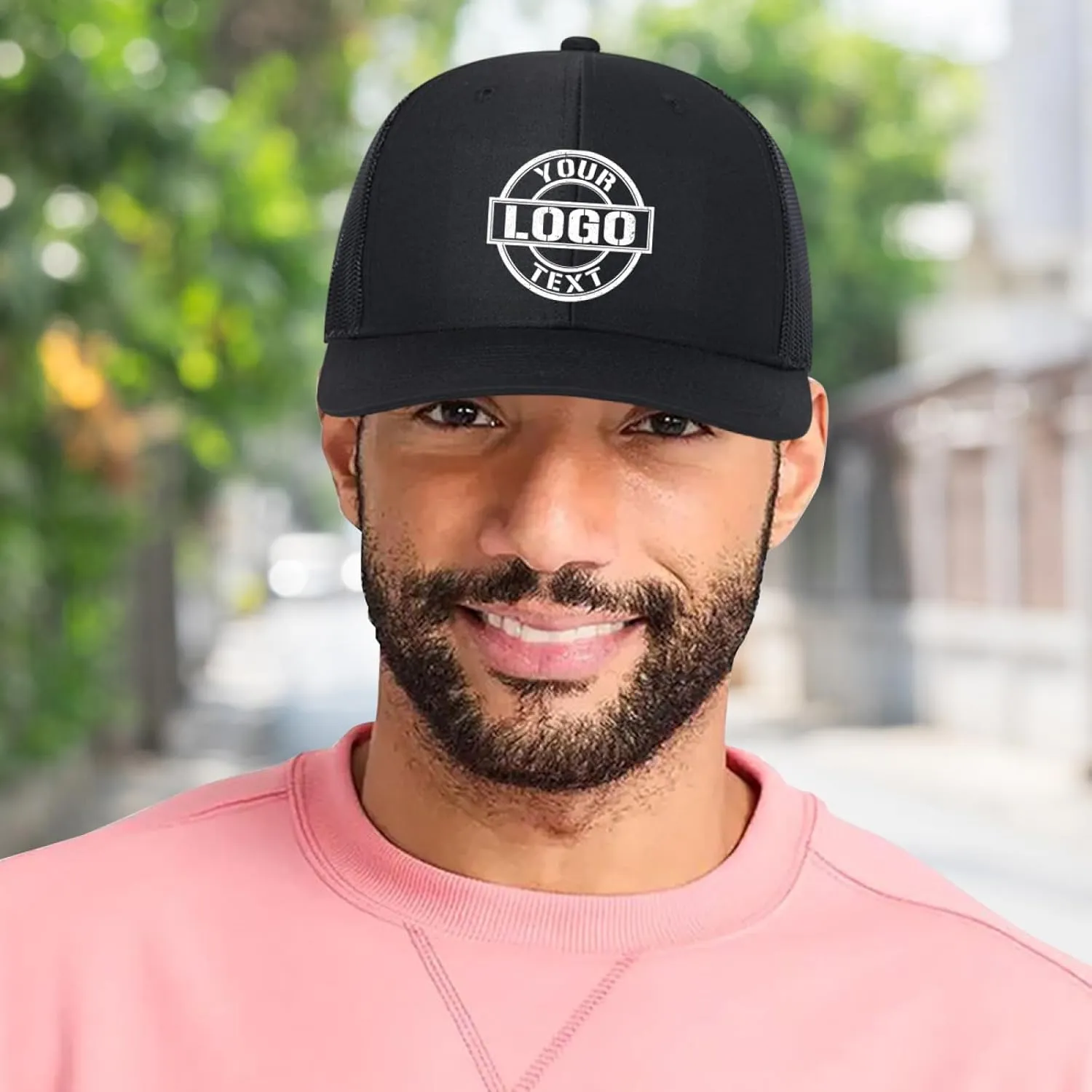 Custom Hats for Men Women Custom Hats Design Your Own Logo Customized Trucker Hat Customize Baseball Hat