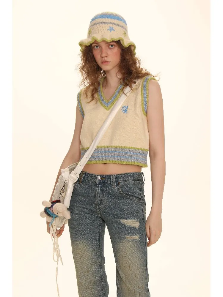 Embroidered Flower Fisherman's Hat【s0000005982】