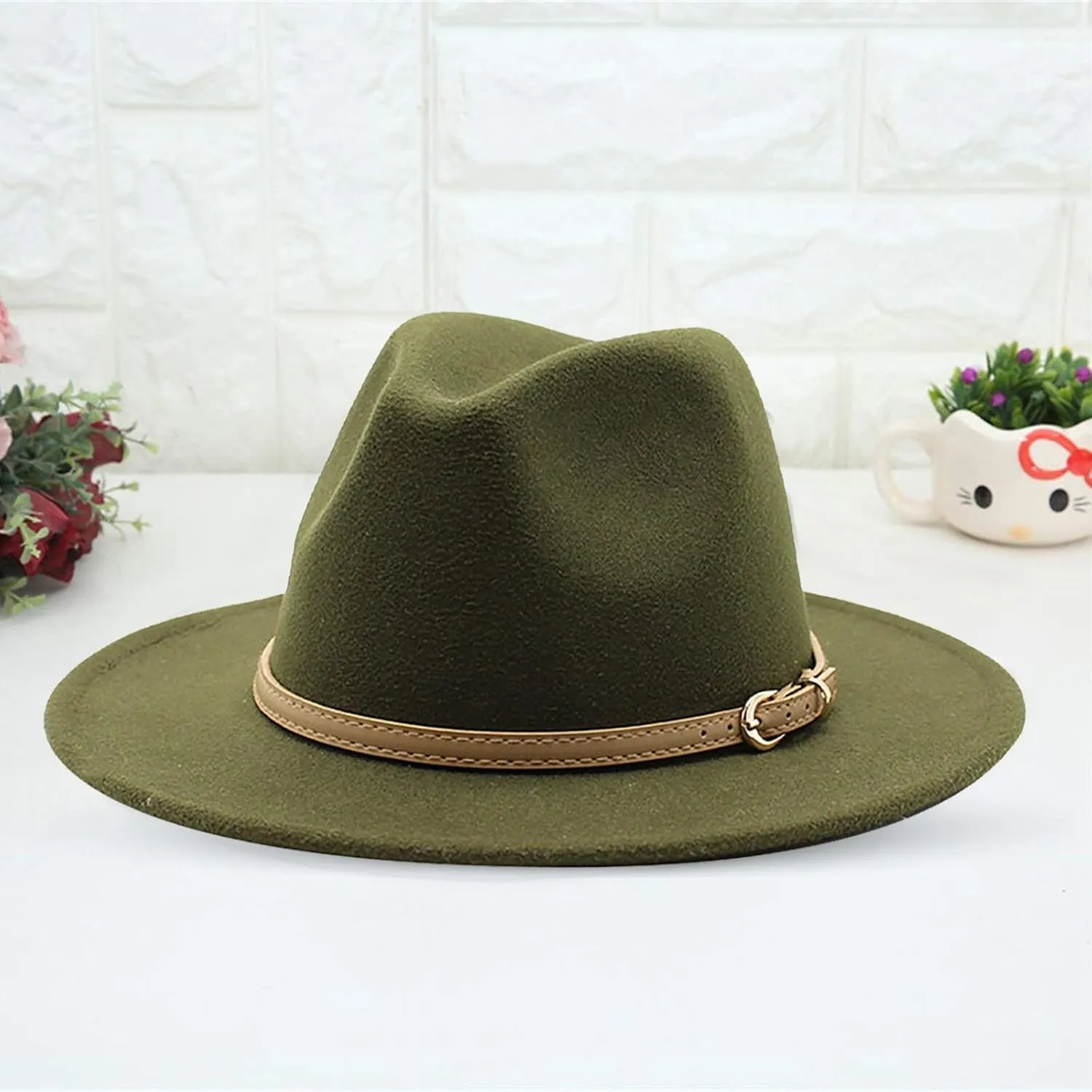 Fedora Hats for Men Wide Brim Panama Hat with Classic Belt Panama Hats for Women Fedora Hats for Men Large