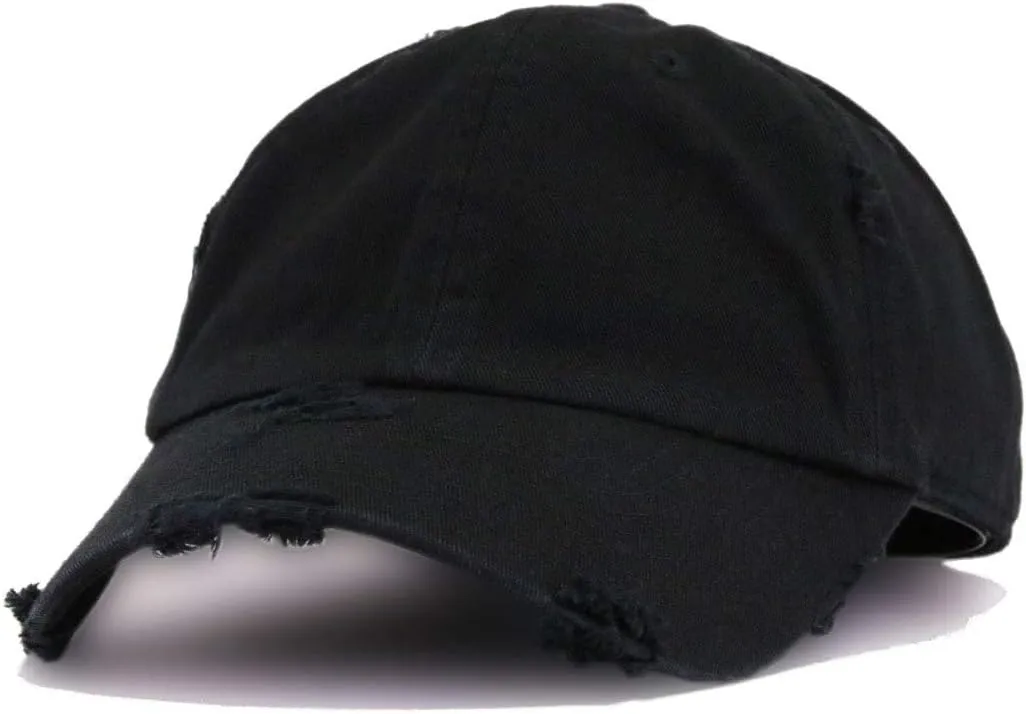 Fuck Trump Vintage Baseball Cap Embroidered Cotton Adjustable Distressed Dad Hat