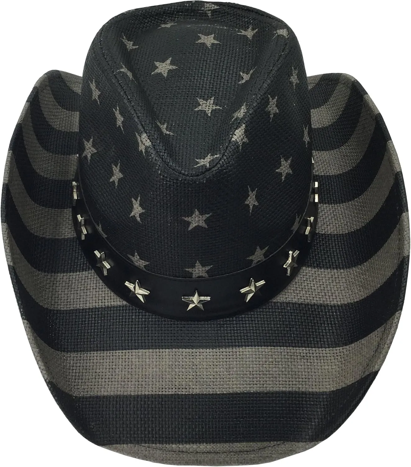 grinderPUNCH Western Outback Cowboy Hat Men's Women's Style Classic Straw Western Cowgirl Hat