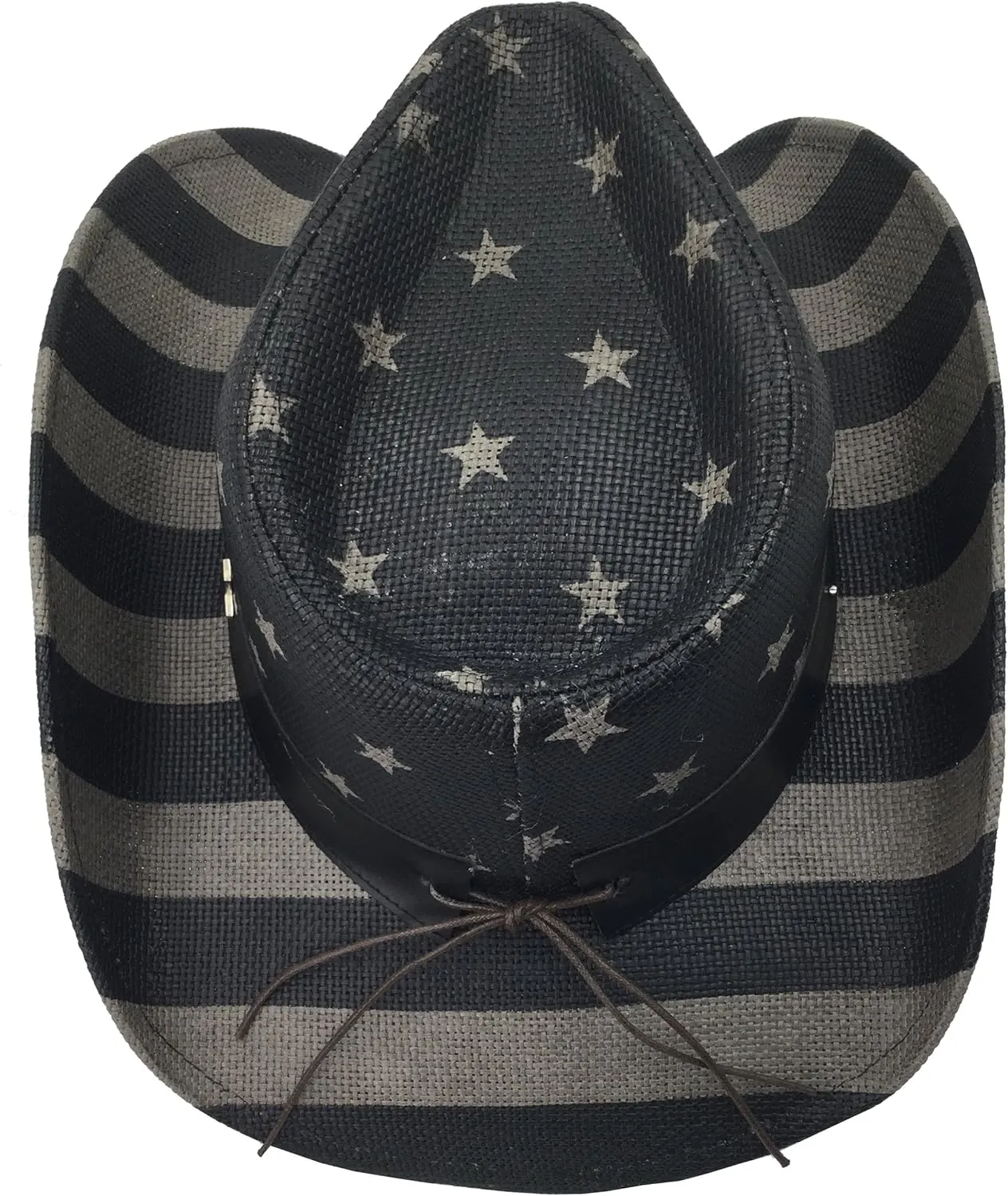 grinderPUNCH Western Outback Cowboy Hat Men's Women's Style Classic Straw Western Cowgirl Hat