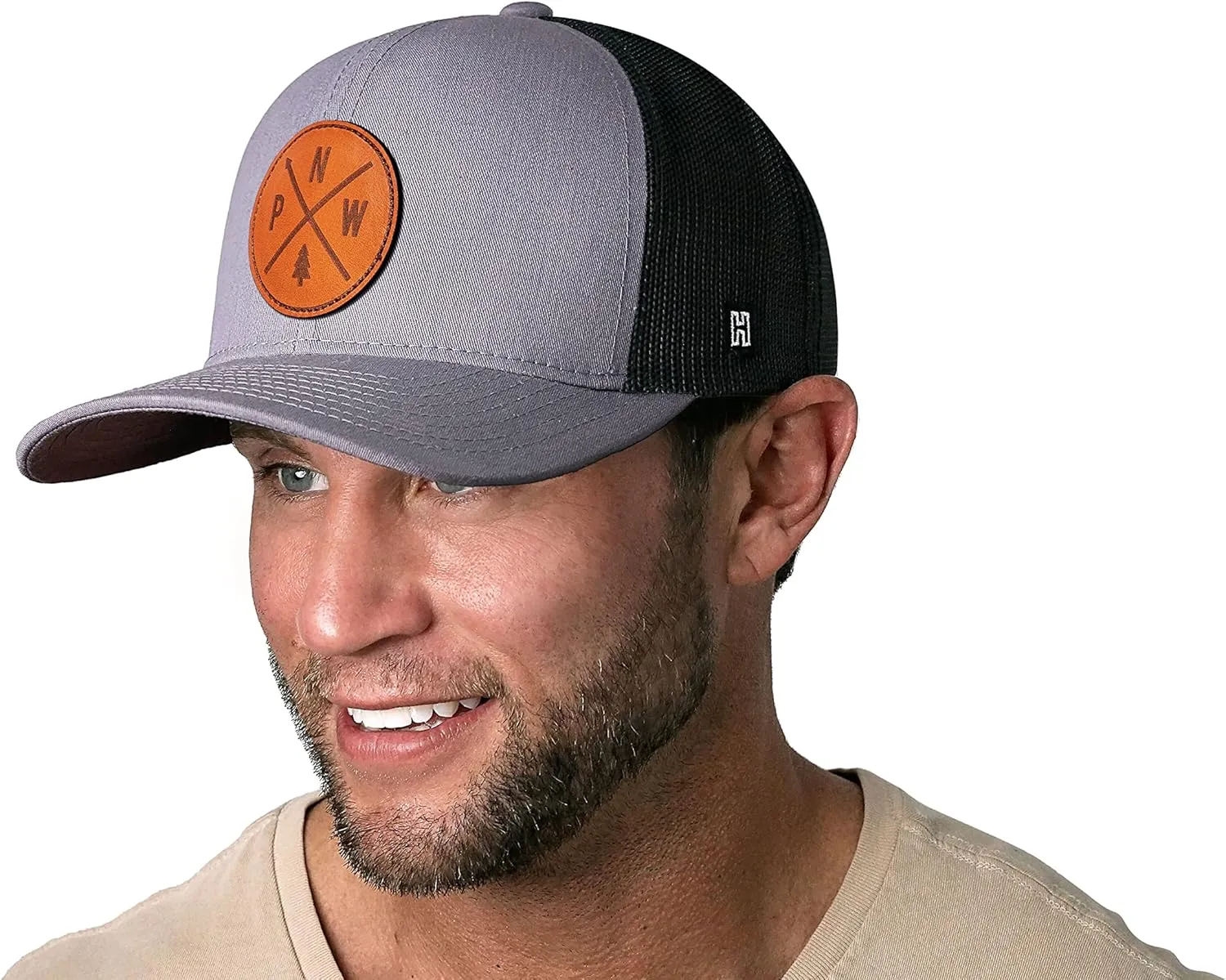 HAKA PNW Trucker Hat for Men & Women, Pacific Northwest Trucker Mesh Snapback Adjustable Baseball Cap