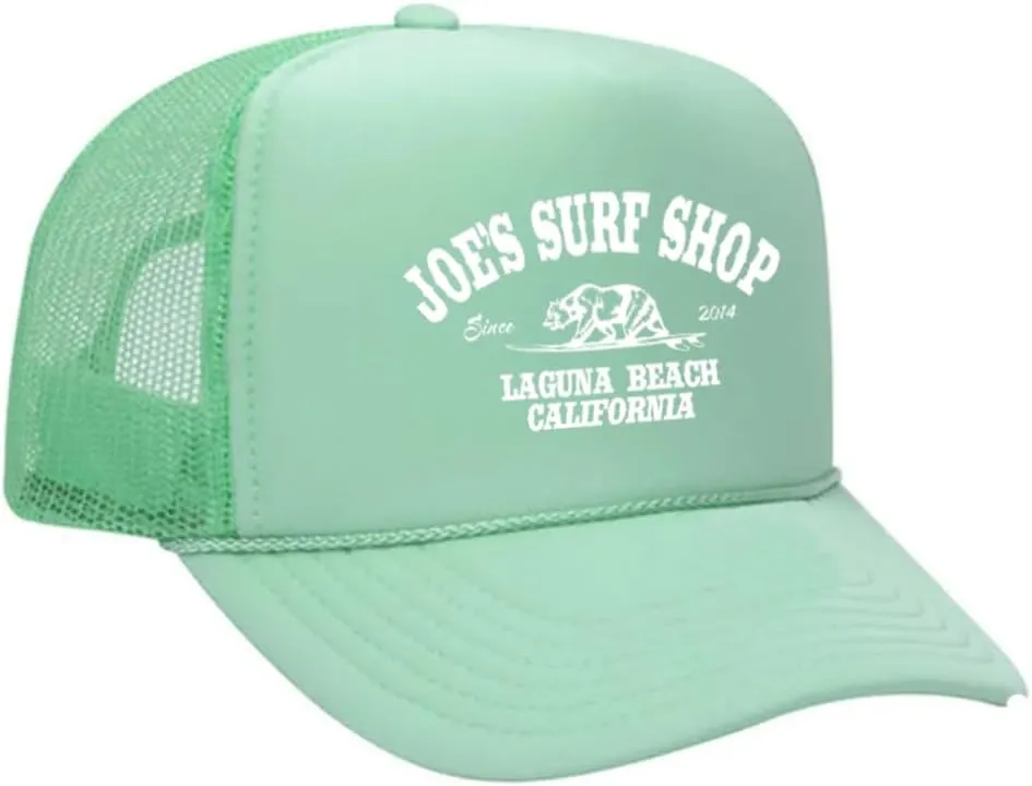 JOES SURF SHOP Foam Snapback Trucker Hat Collection