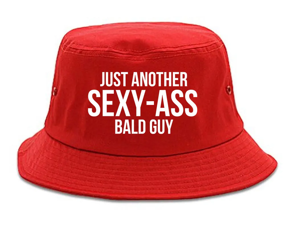 Just Another Sexy Bald Guy Funny Dad Mens Bucket Hat