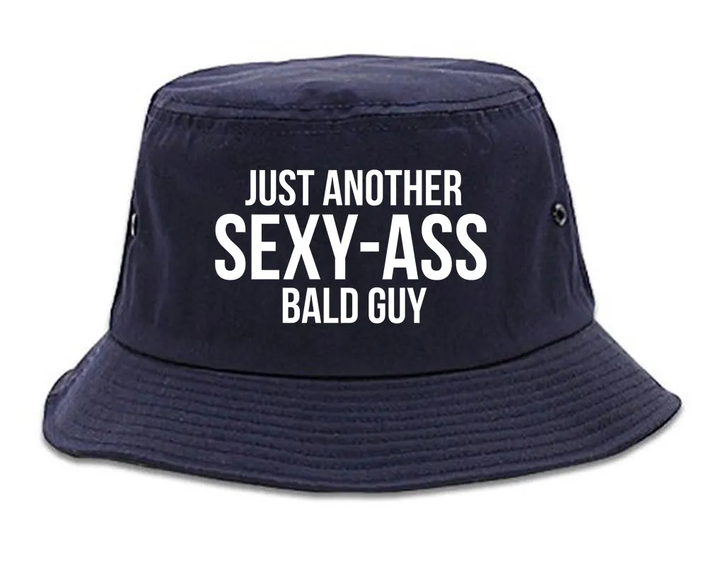 Just Another Sexy Bald Guy Funny Dad Mens Bucket Hat