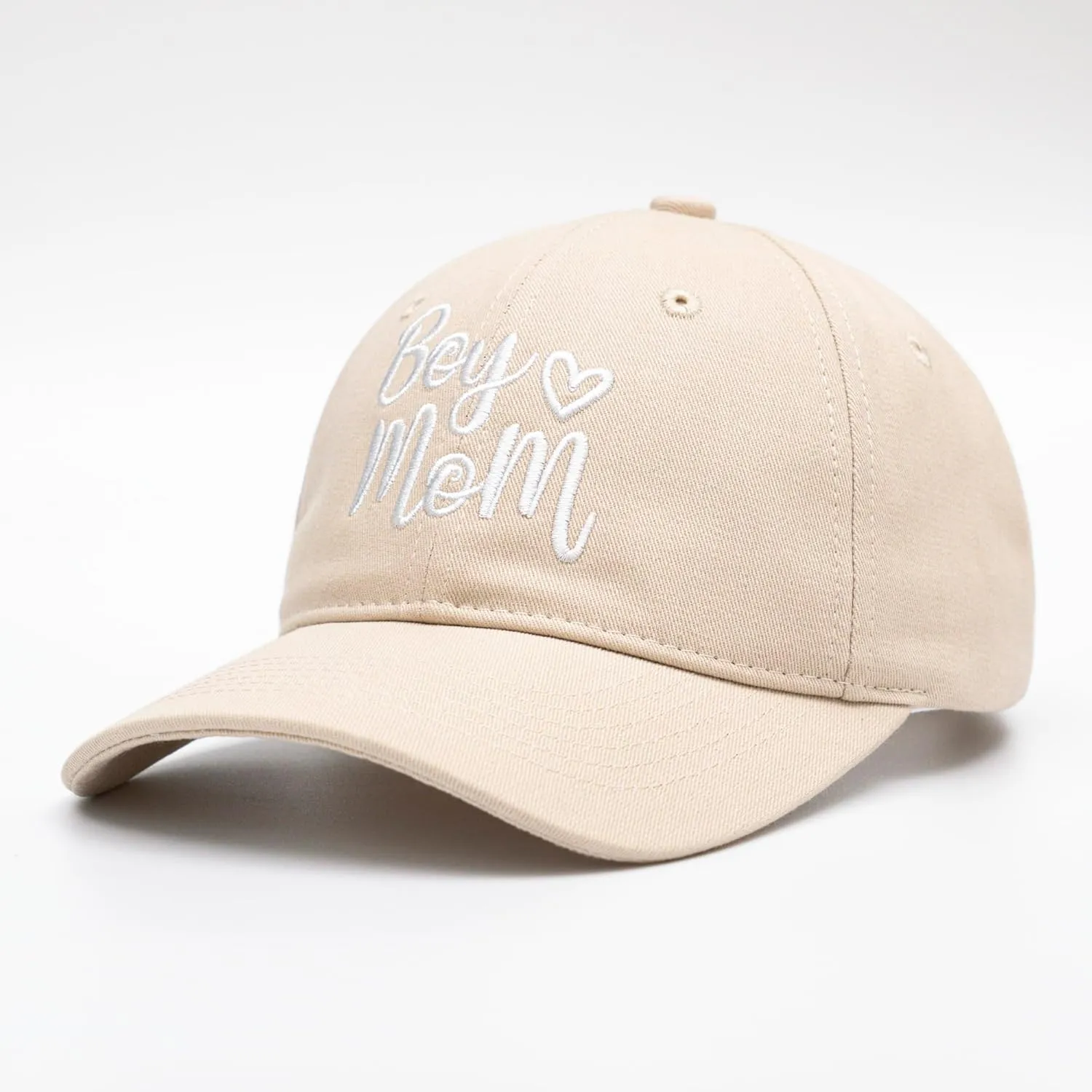 KOLWOVEN Boy Mom Embroidered Hat, Adjustable Cotton Baseball Cap for Proud Moms, Gift for Mothers Day or Everyday Wear