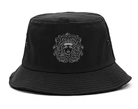 Medusa Head Snakes Mens Bucket Hat