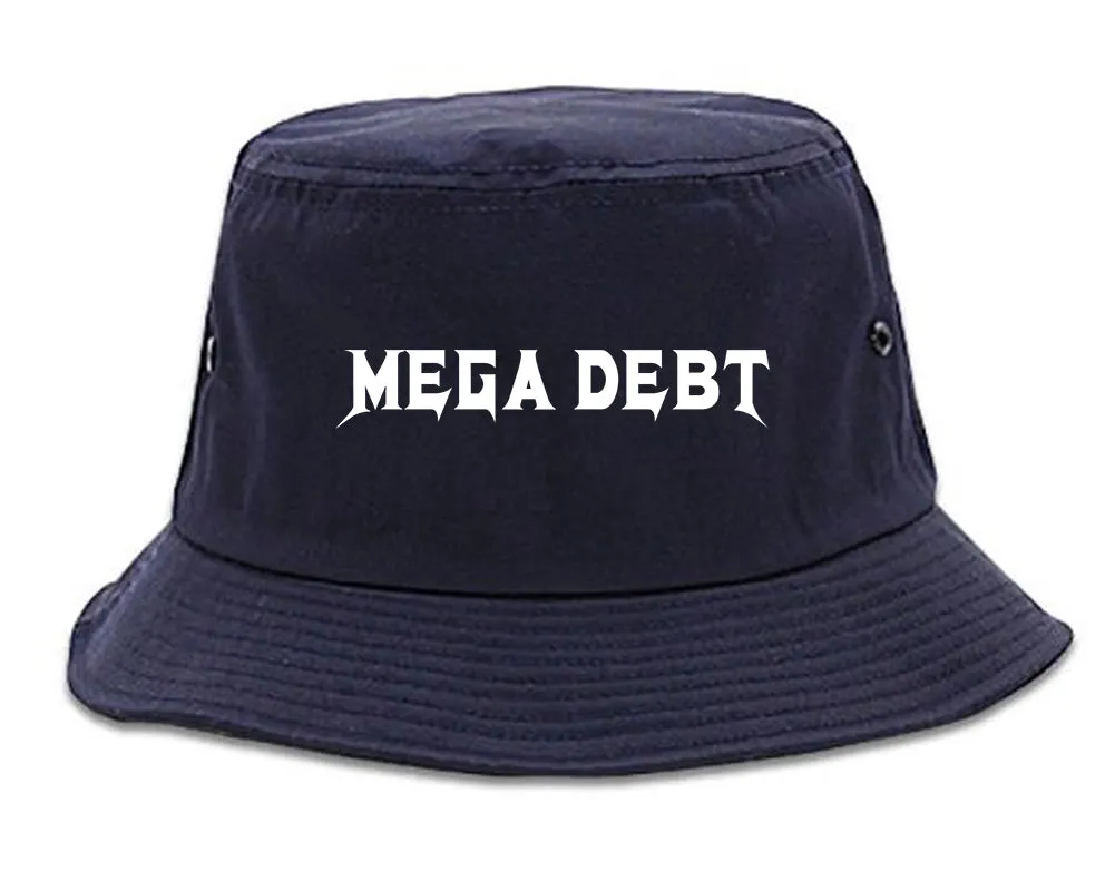 Mega Debt Funny Financial Mens Bucket Hat
