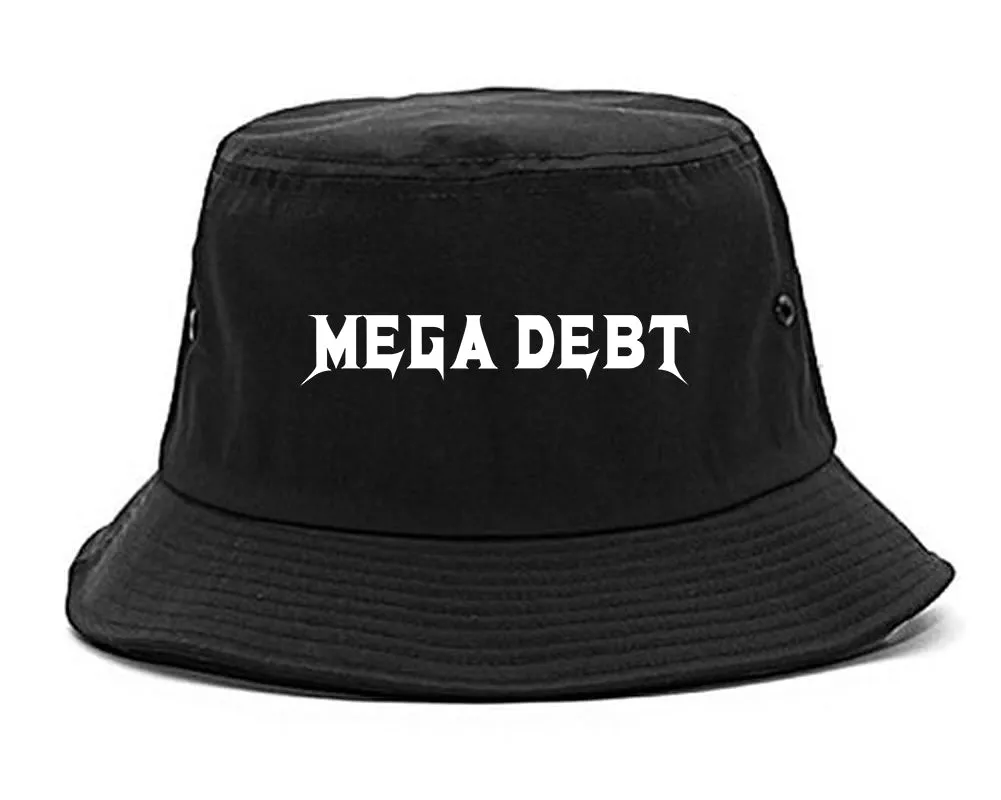 Mega Debt Funny Financial Mens Bucket Hat