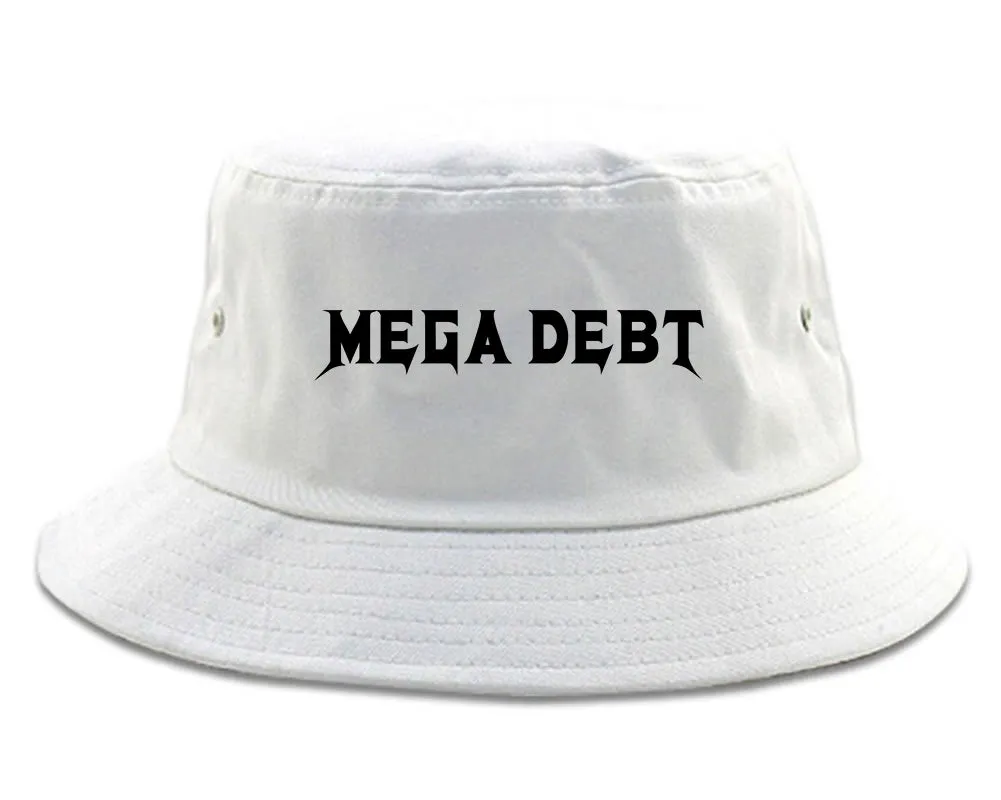 Mega Debt Funny Financial Mens Bucket Hat