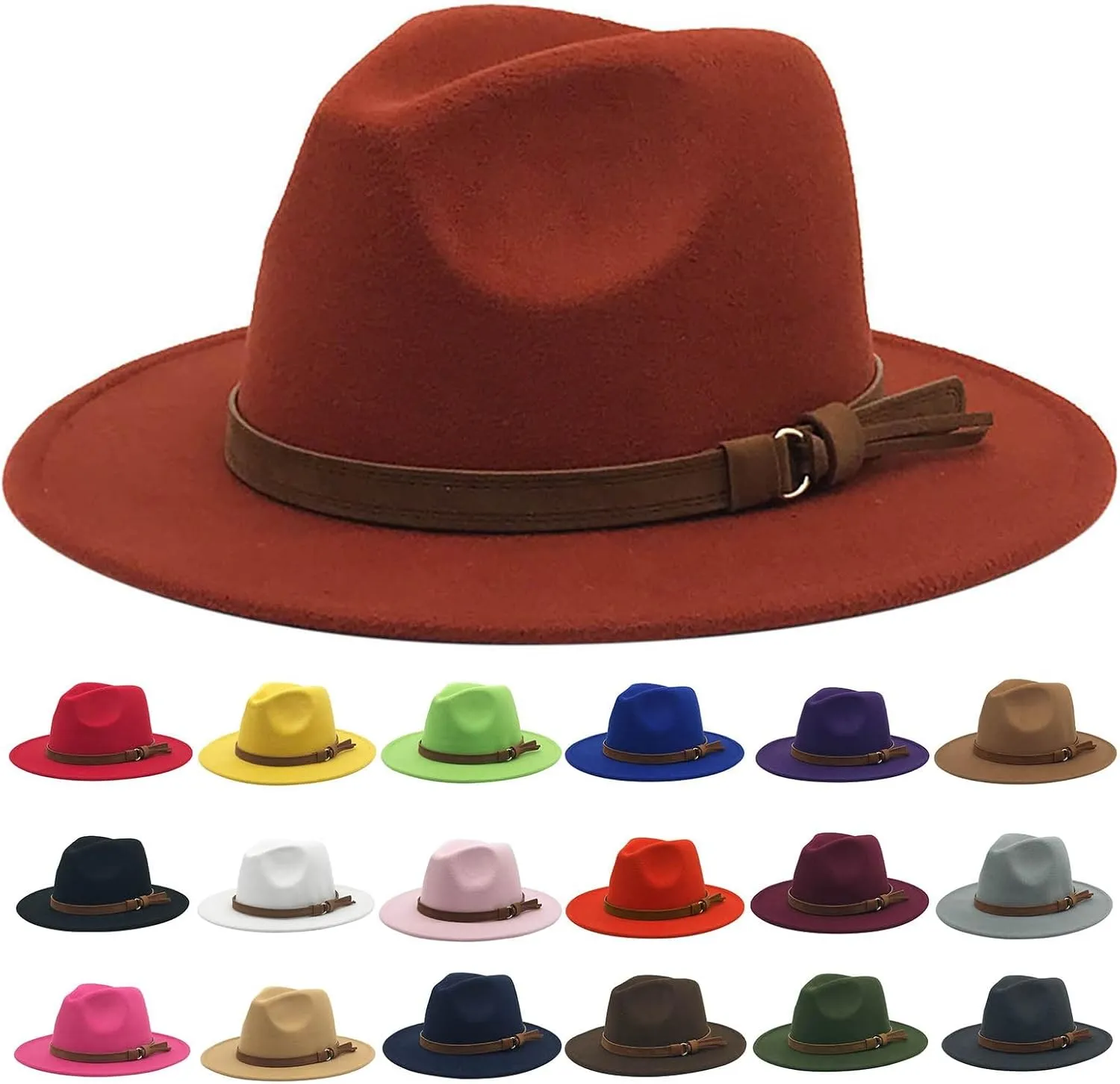 Mens Fedora,Stra Fedora,Rustic Packable Fedora Hats for Men, Women Versatile Outdoor Accessory Men's Dress Hats