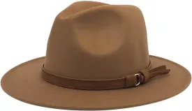 Mens Fedora,Stra Fedora,Rustic Packable Fedora Hats for Men, Women Versatile Outdoor Accessory Men's Dress Hats