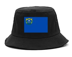 Nevada State Flag NV Chest Mens Bucket Hat