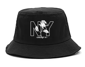 NY Rising Rose Mens Bucket Hat