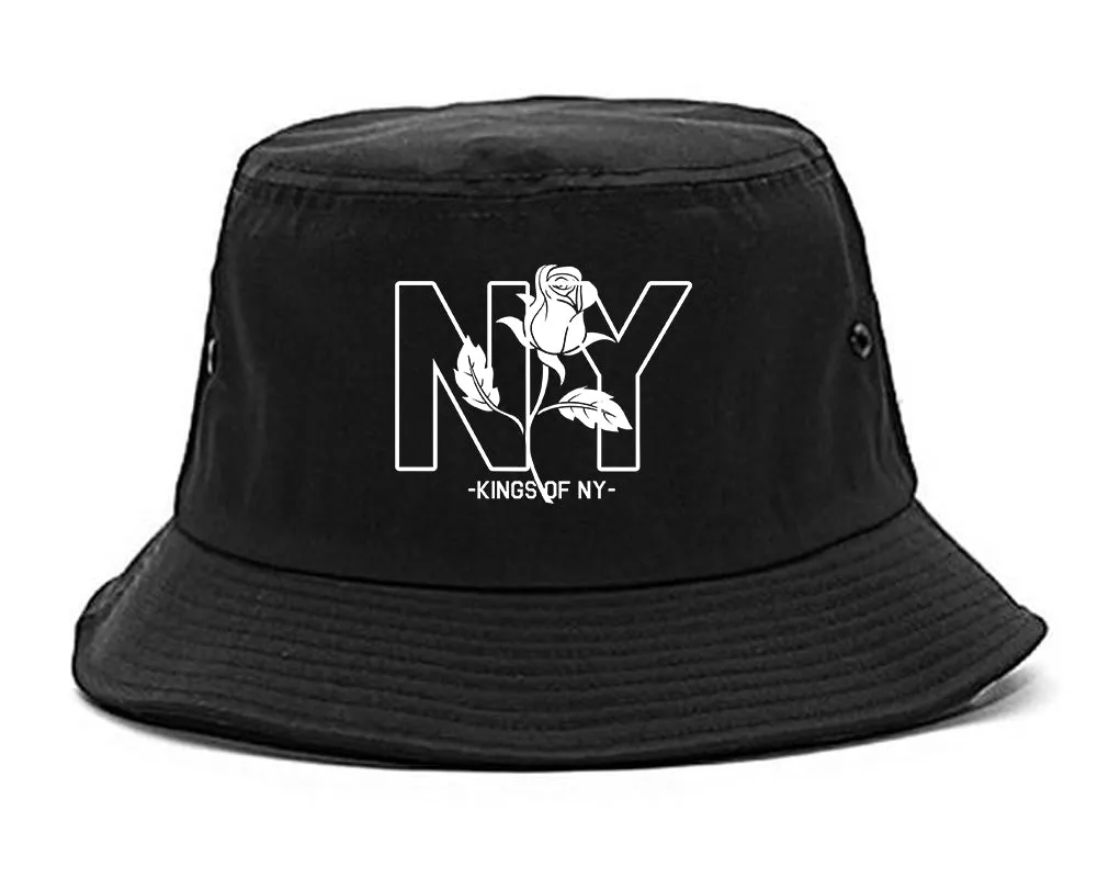 NY Rising Rose Mens Bucket Hat