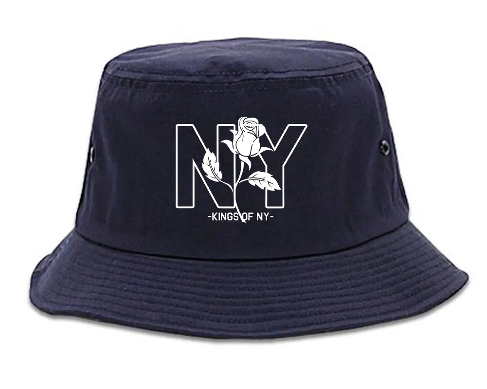 NY Rising Rose Mens Bucket Hat