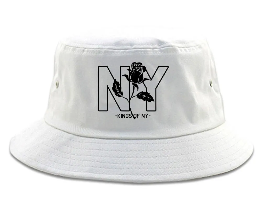 NY Rising Rose Mens Bucket Hat