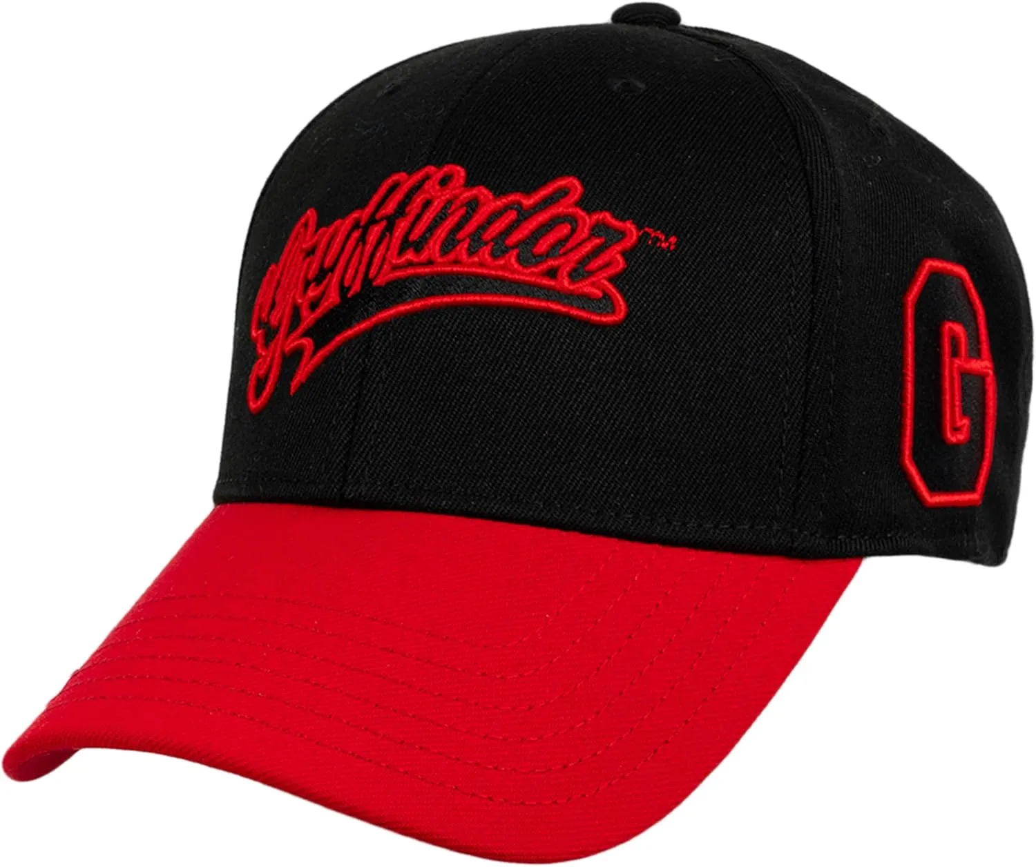 Popfunk Official Harry Potter Houses Adjustable Snapback Six-Panel Structured Hat - Unisex for Men and Women