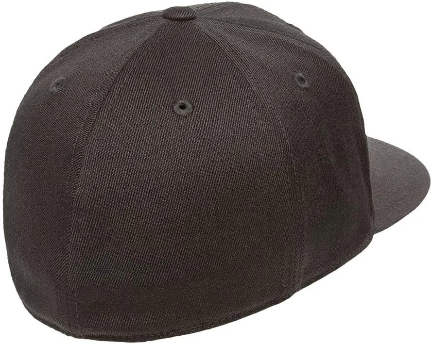 Premium 210 Flexible Fit Fitted Flatbill Hat with No Sweat Hat Liner