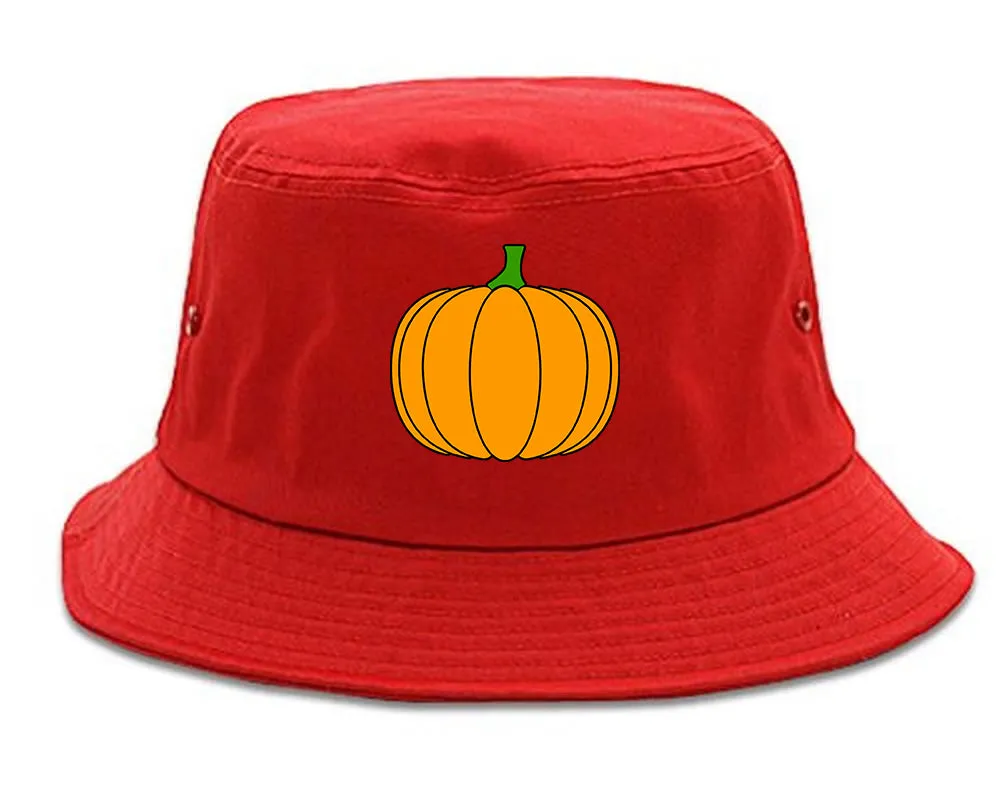 Pumpkin Fall Chest Mens Bucket Hat