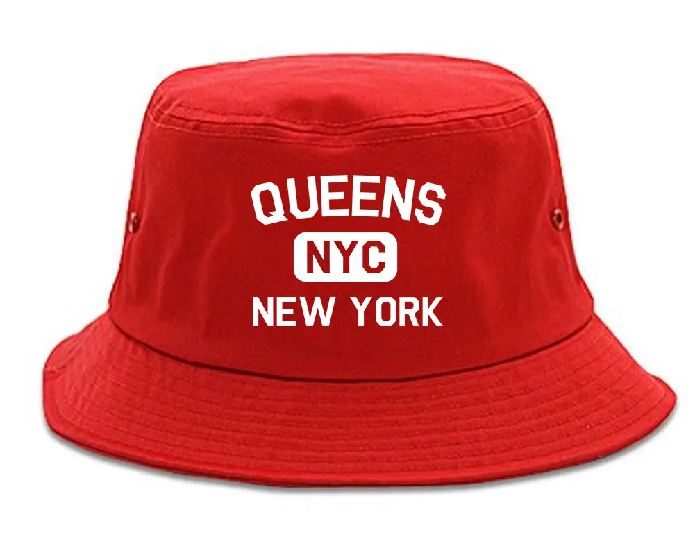 Queens Gym NYC New York Mens Bucket Hat