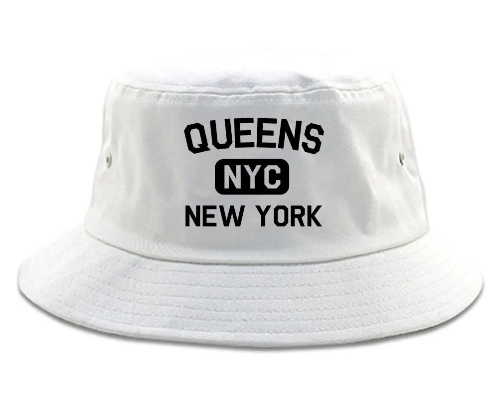 Queens Gym NYC New York Mens Bucket Hat