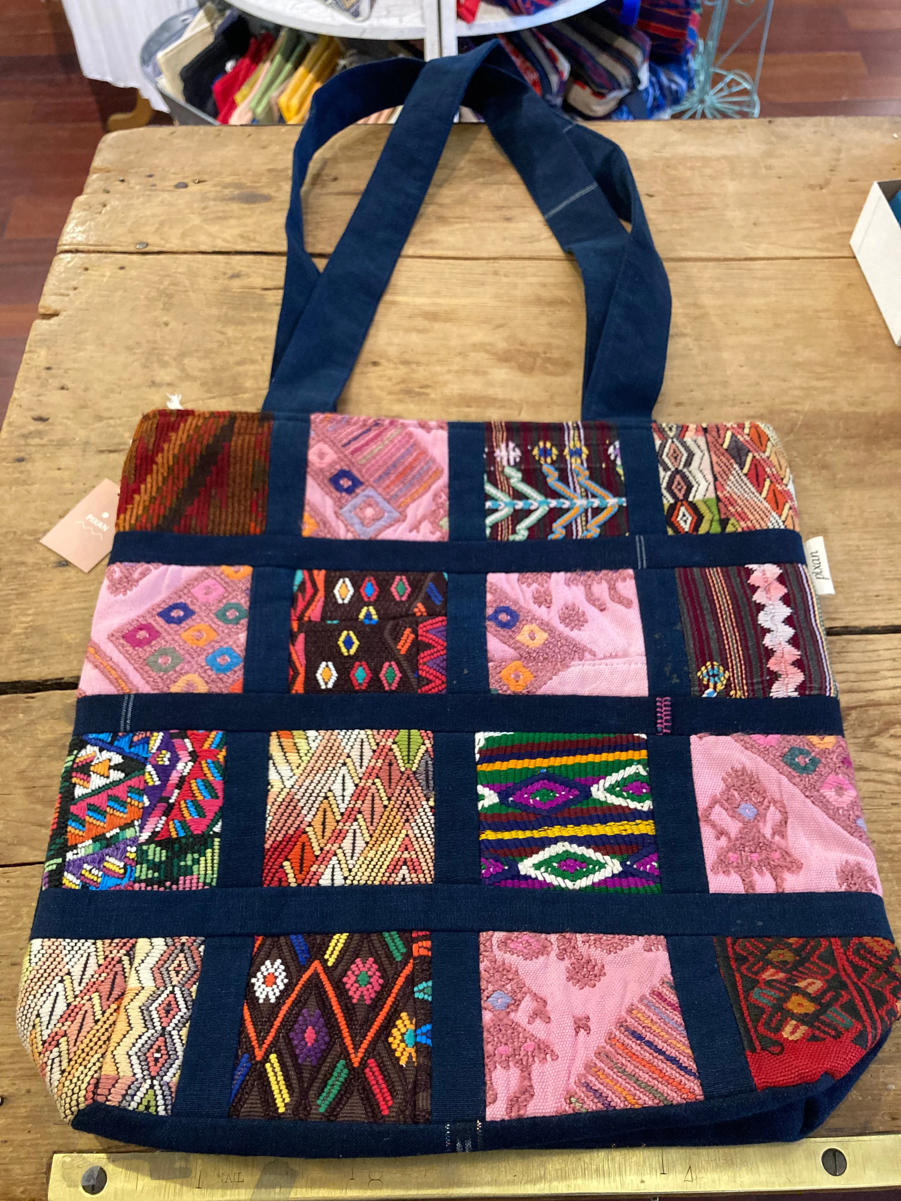 Repurposed Huipil Tote