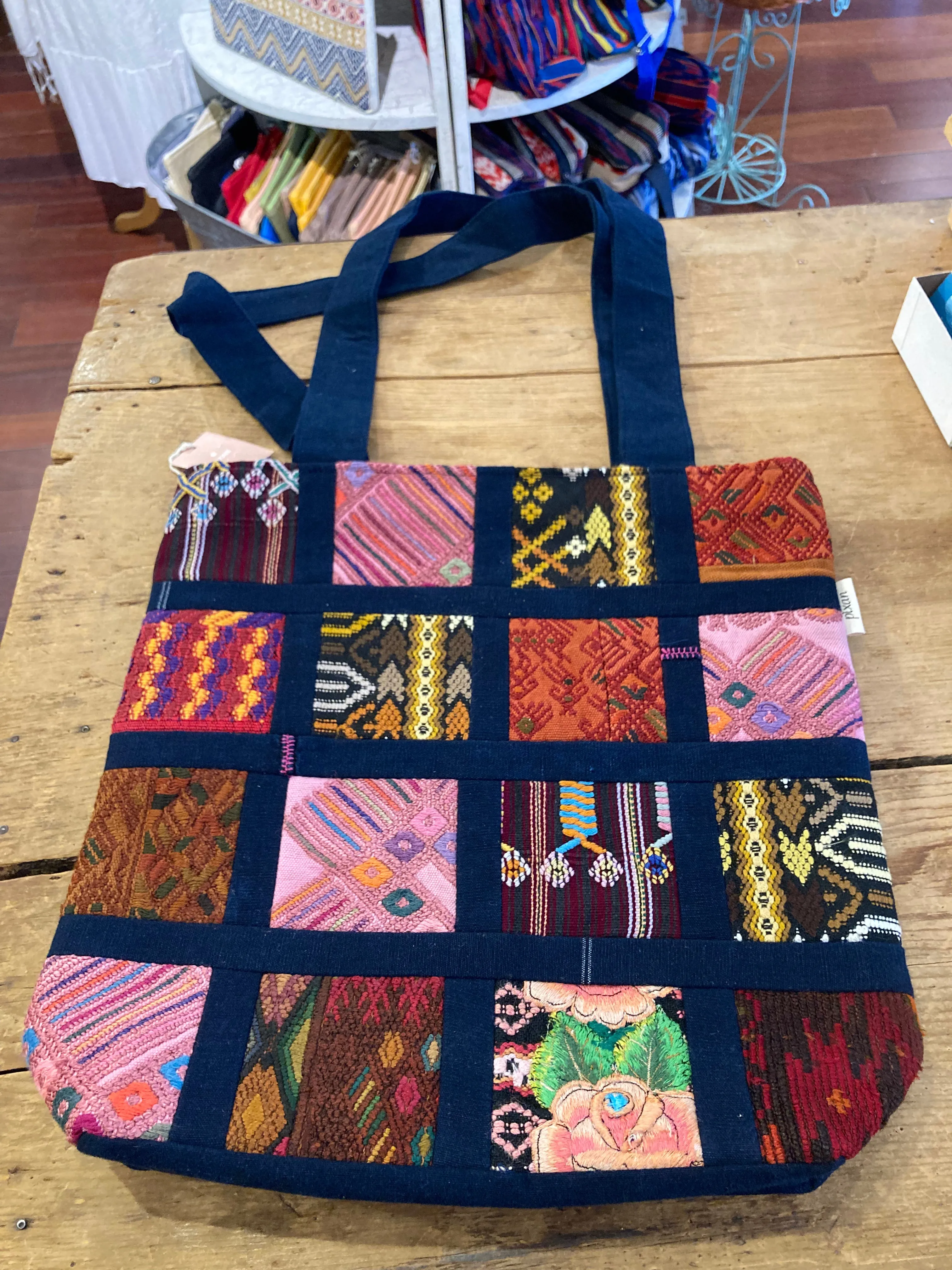 Repurposed Huipil Tote