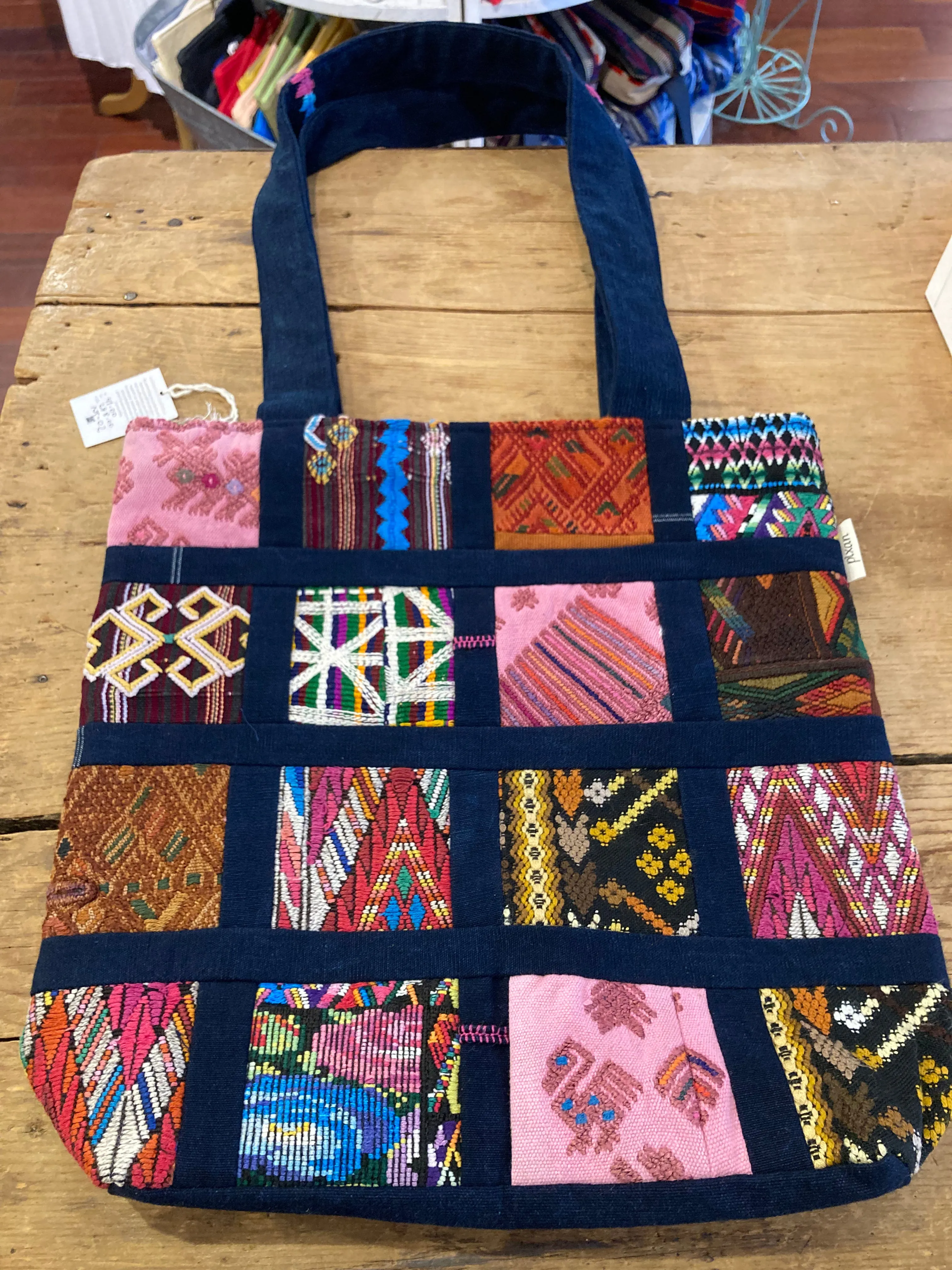 Repurposed Huipil Tote