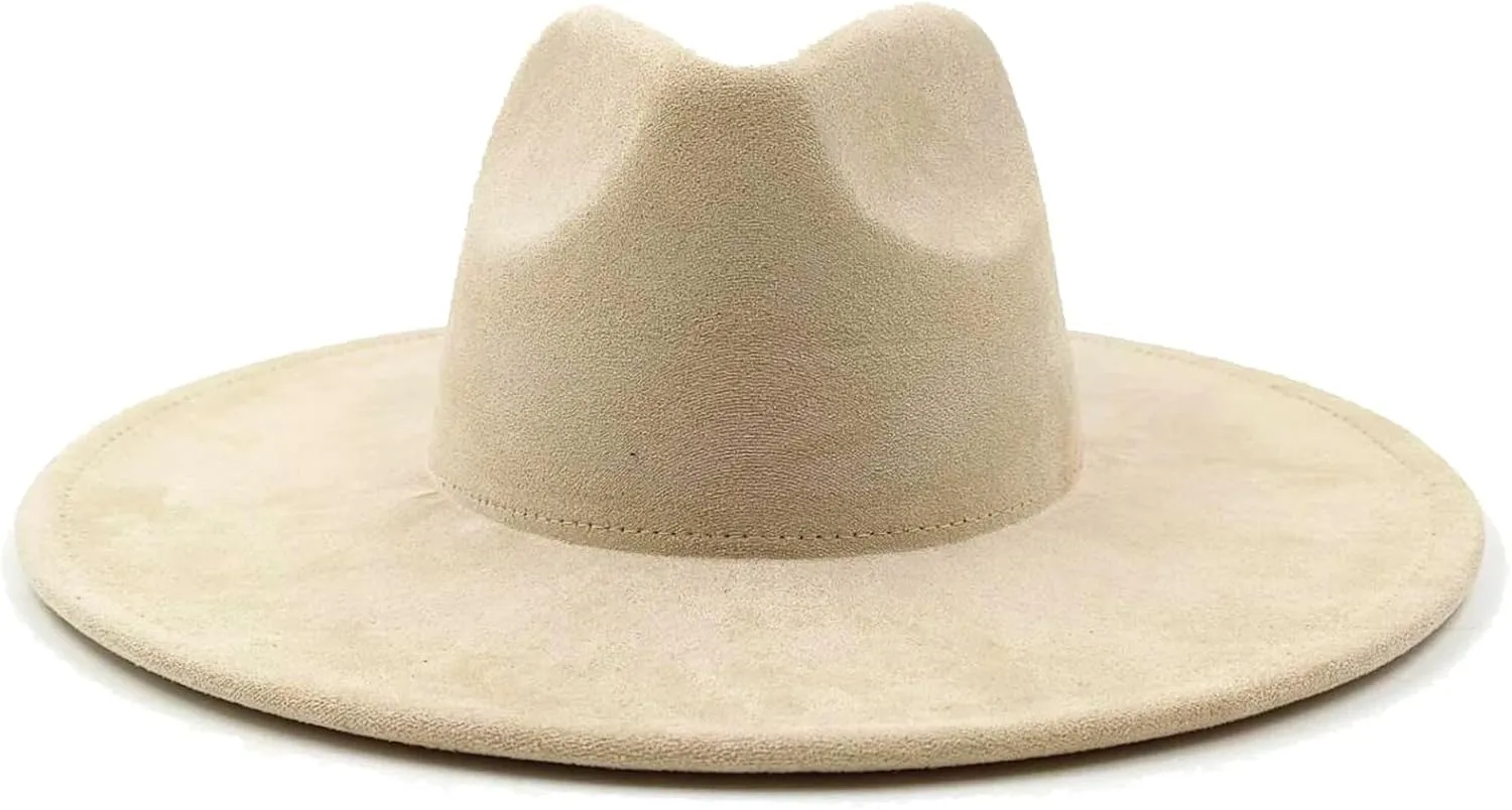 Seasons Hat Brim Imitation Wide Brim Jazz Fedora Women's Sombrero