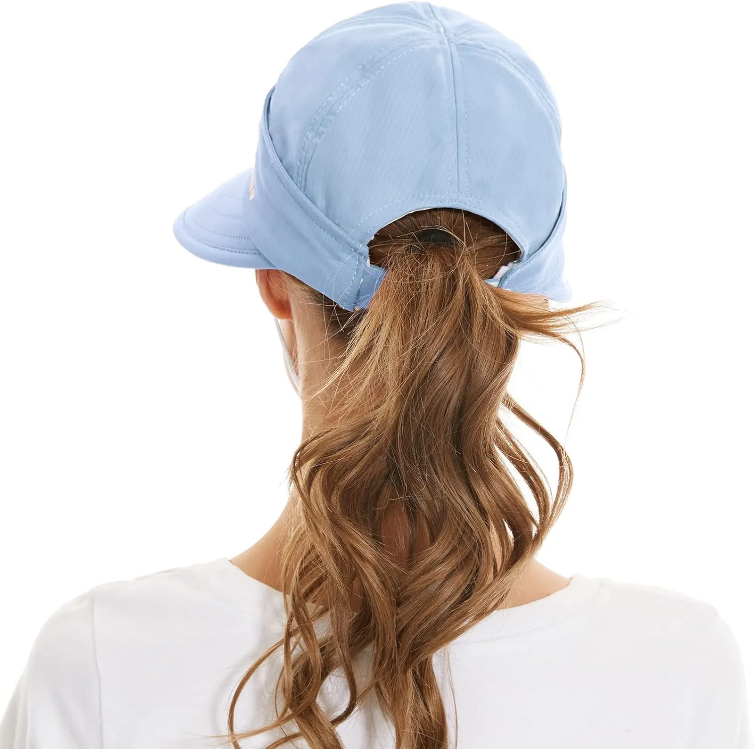 Sun Hats for Women UV Protection Wide Brim 2 in 1 Zip-Off Visor Summer Beach Hat Womens Packable Golf Hat