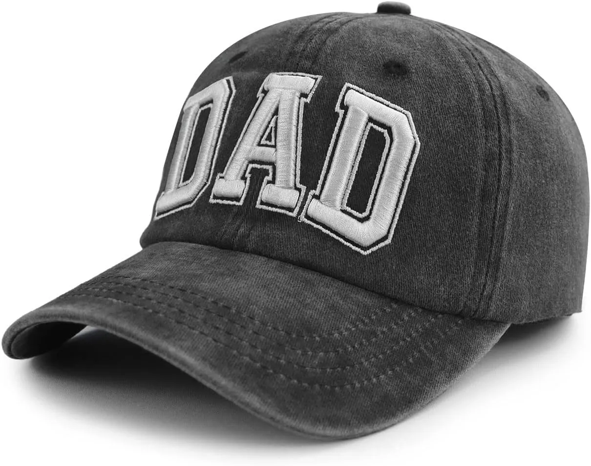 Tbstlumd 2 PCS Dad and Mom Hats for Men Women, Funny Adjustable Embroidered Cotton 2024 2025 Parents Baseball Cap