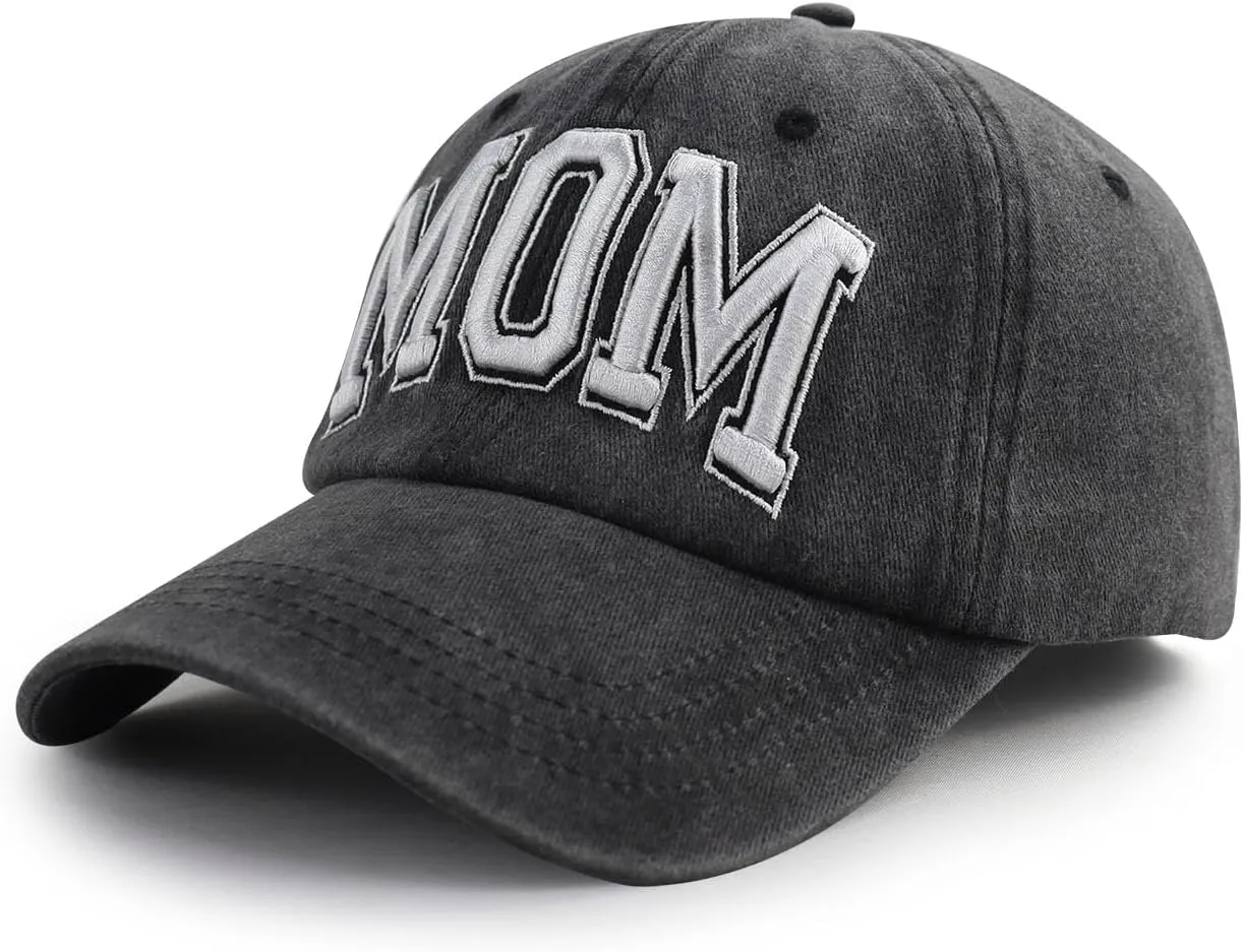 Tbstlumd 2 PCS Dad and Mom Hats for Men Women, Funny Adjustable Embroidered Cotton 2024 2025 Parents Baseball Cap